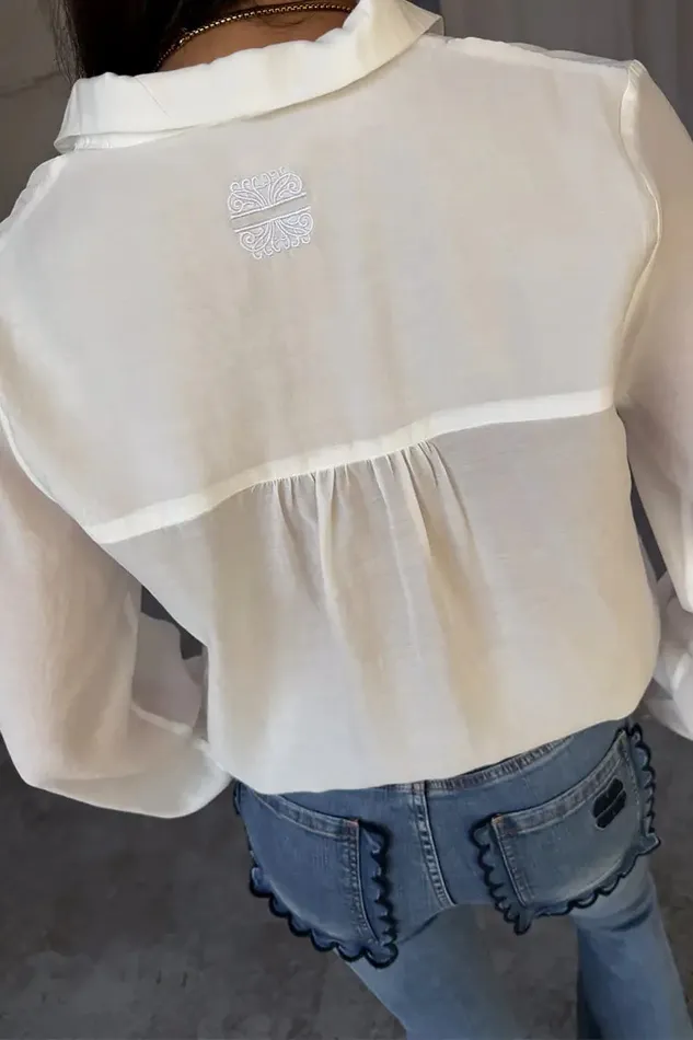 Never Fully Dressed Newness White Miley Shirt 8211 Women