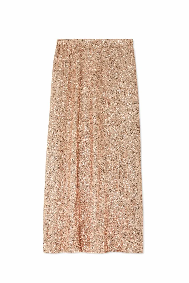 Never Fully Dressed Nfd Classics Gold Sequin Dorris Skirt 8211 Women Never Fully Dressed Nfd Classics Gold Sequin Dorris Skirt 8211 Women