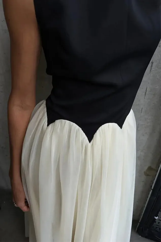 Never Fully Dressed Petite Black And Cream Monika Dress Petite 8211 Women