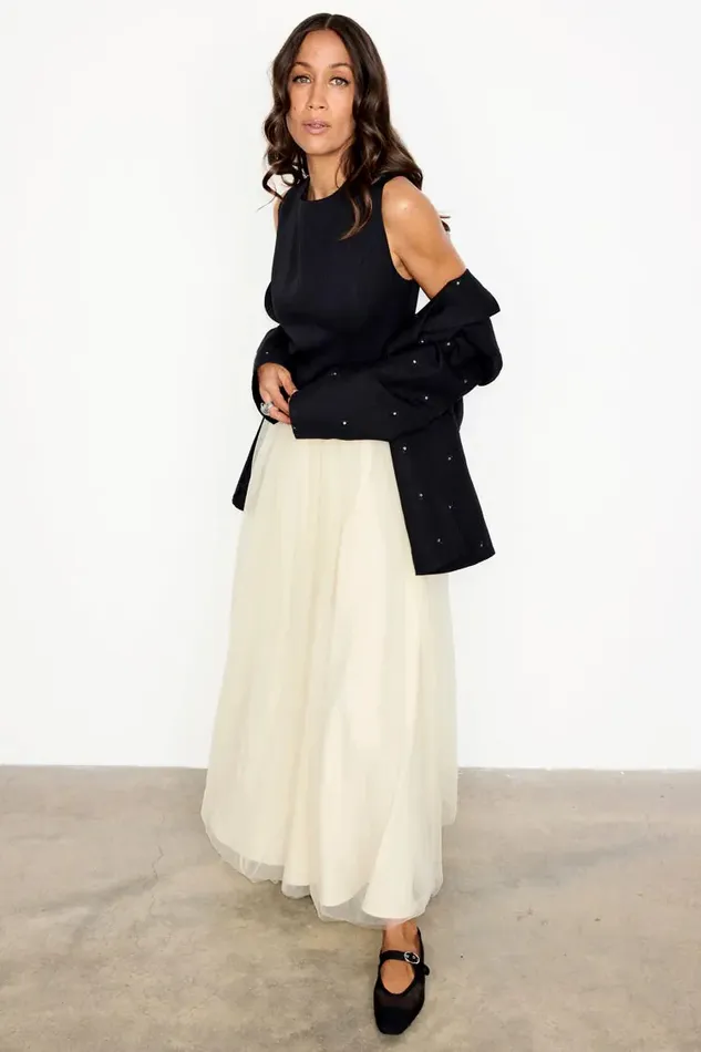 Never Fully Dressed Petite Black And Cream Monika Dress Petite 8211 Women