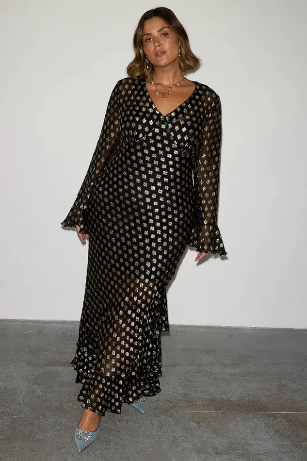 Never Fully Dressed Petite Black Sparkle Kitti Dress Petite 8211 Women