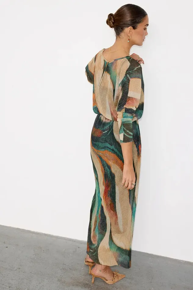 Never Fully Dressed Petite Green Plisse Didi Dress Petite 8211 Women