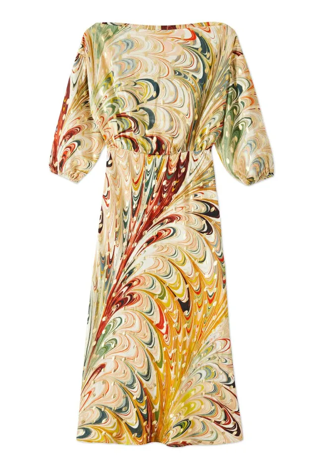 Never Fully Dressed Petite Multi Marble Tilly Dress Petite 8211 Women