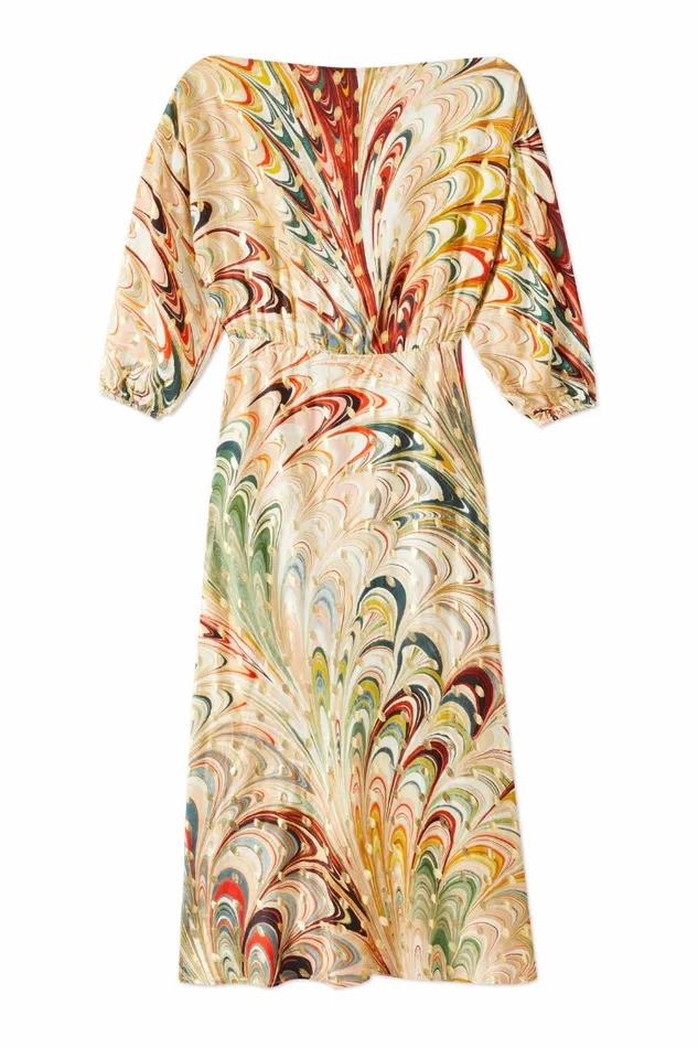 Never Fully Dressed Petite Multi Marble Tilly Dress Petite 8211 Women