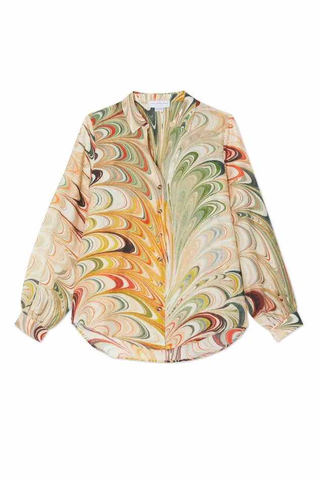 Never Fully Dressed Shirts Multi Marble Miley Shirt 8211 Women