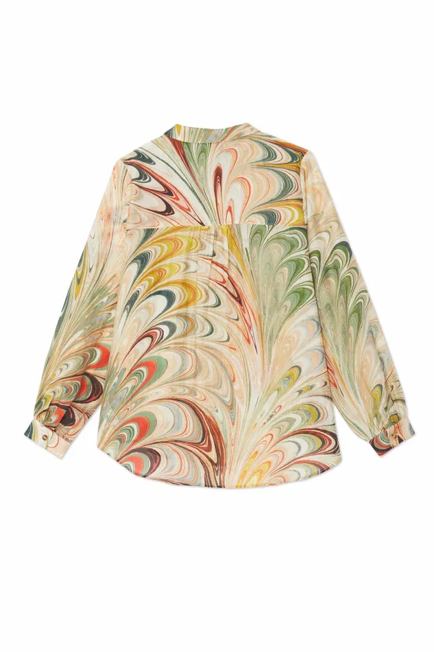 Never Fully Dressed Shirts Multi Marble Miley Shirt 8211 Women