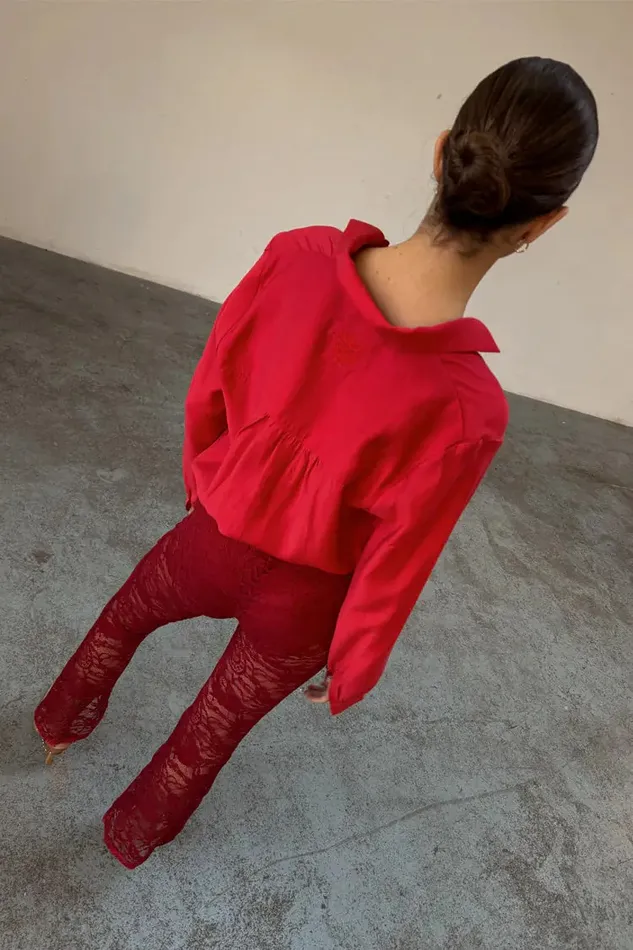 Never Fully Dressed Shirts Red Miley Shirt 8211 Women