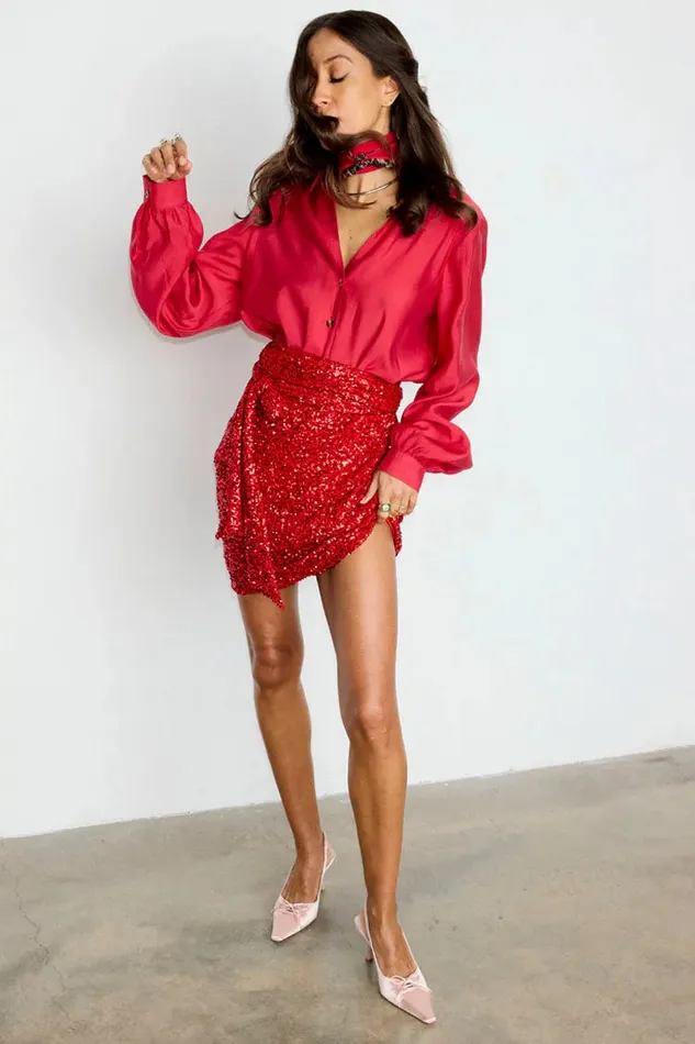 Never Fully Dressed Shirts Red Miley Shirt 8211 Women