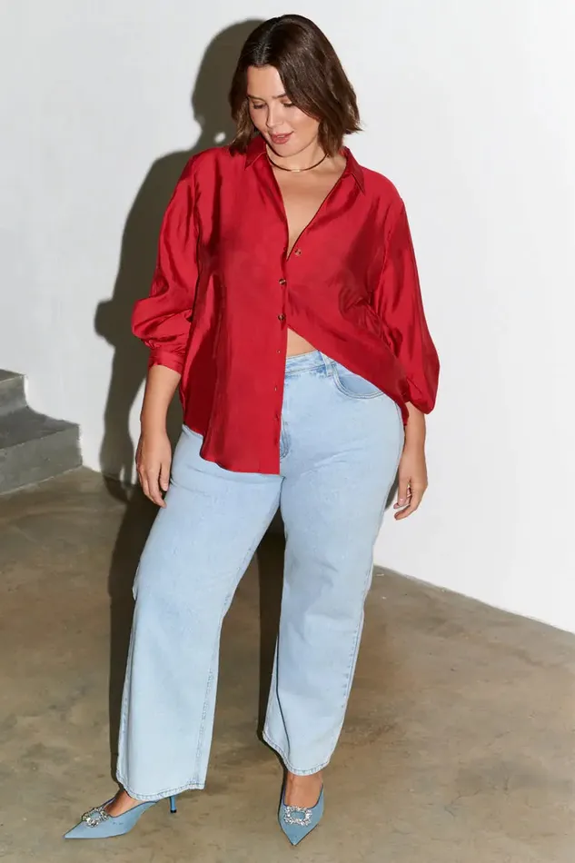 Never Fully Dressed Shirts Red Miley Shirt 8211 Women