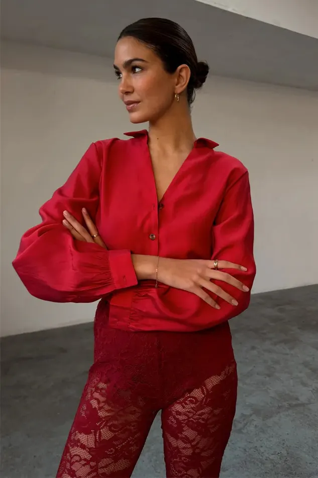 Never Fully Dressed Shirts Red Miley Shirt 8211 Women