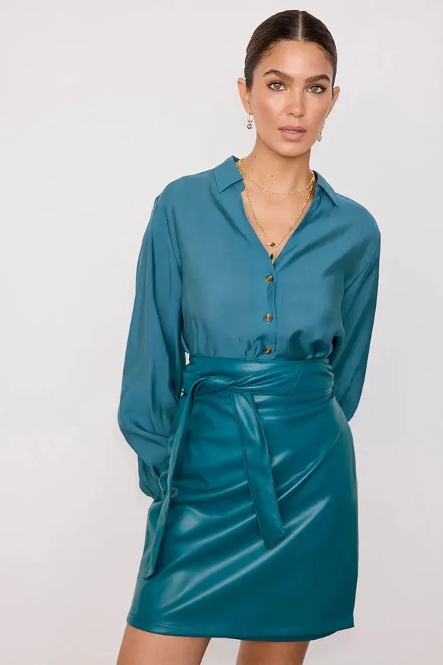 Never Fully Dressed Shirts Teal Miley Shirt 8211 Women