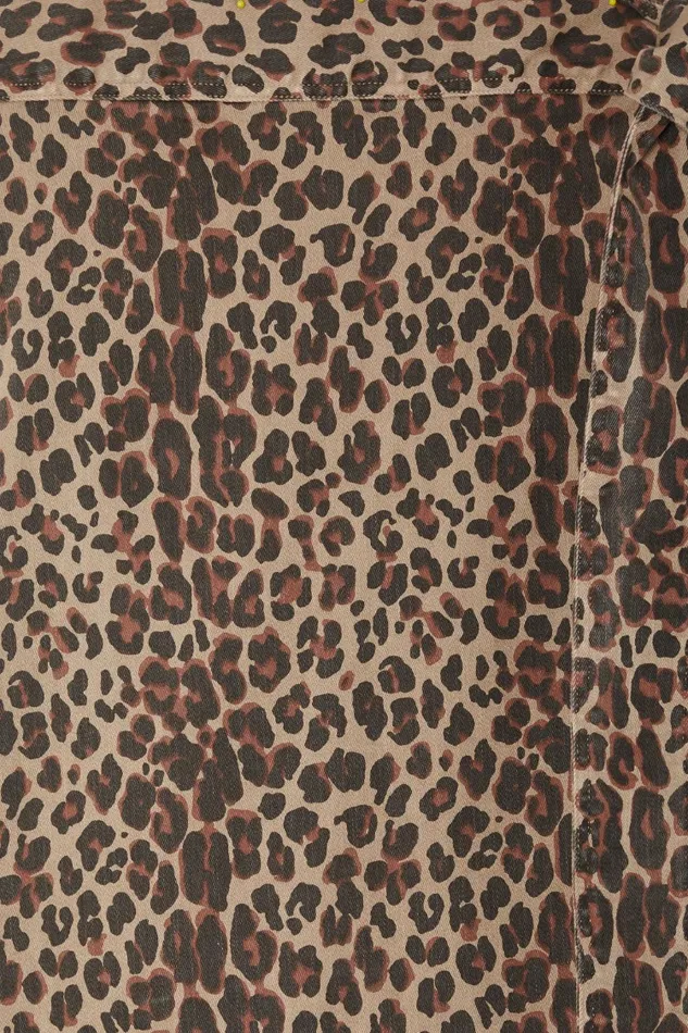 Never Fully Dressed Skirts Leopard Lucia Denim Jaspre Skirt 8211 Women