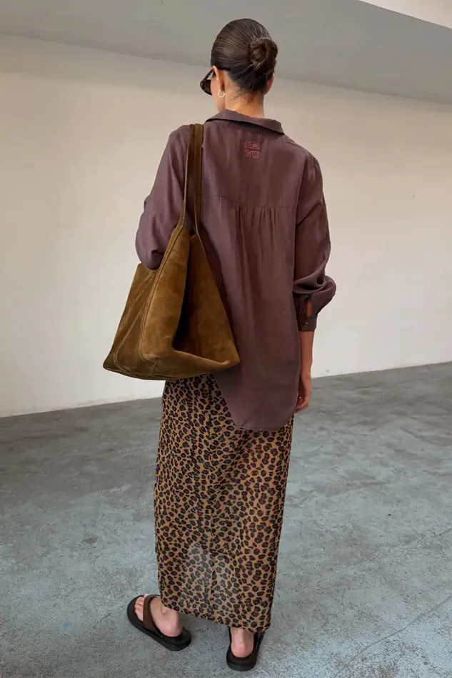Never Fully Dressed Skirts Leopard Sheer Jaspre Skirt 8211 Women