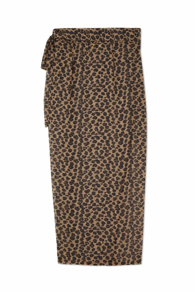 Never Fully Dressed Skirts Leopard Sheer Jaspre Skirt 8211 Women