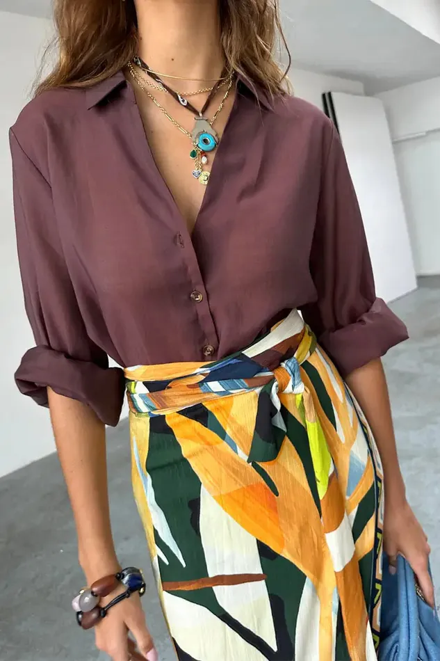 Never Fully Dressed Skirts Palm Leaf Jaspre Skirt 8211 Women