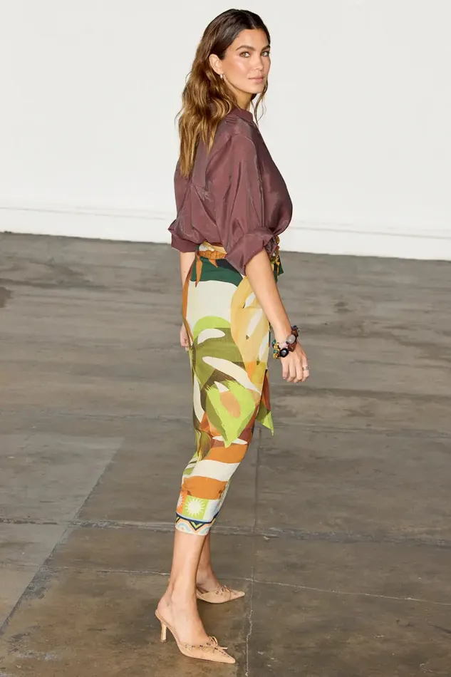 Never Fully Dressed Skirts Palm Leaf Jaspre Skirt 8211 Women