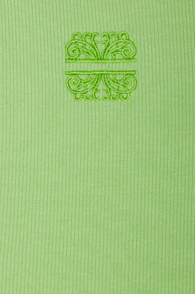 Never Fully Dressed Tops and TShirts Green Ribbed Tank Top 8211 Women