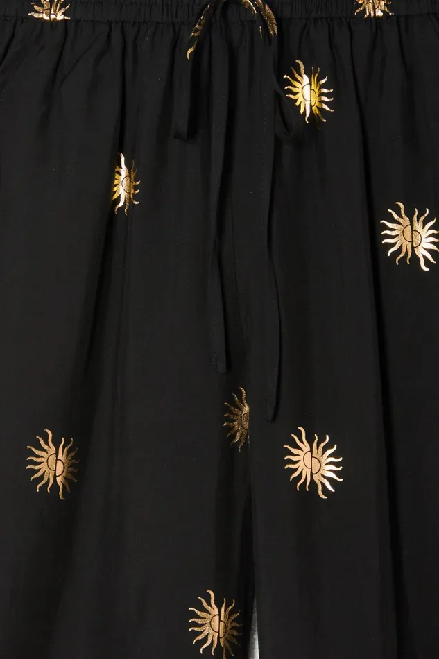 Never Fully Dressed Trousers and Shorts Gold Sun Elissa Trousers 8211 Women