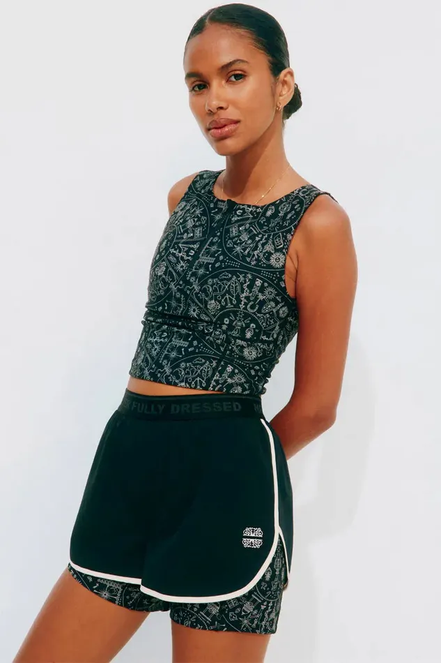 Never Fully Dressed Trousers and Shorts Map Running Short 8211 Women