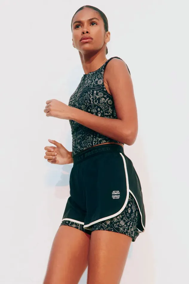 Never Fully Dressed Trousers and Shorts Map Running Short 8211 Women
