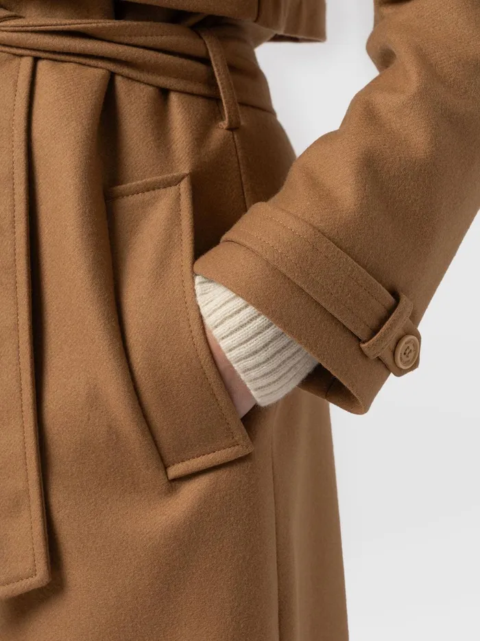 Odette Coat 8211 Camel Camel Women Saint And Sofia Coats and Jackets