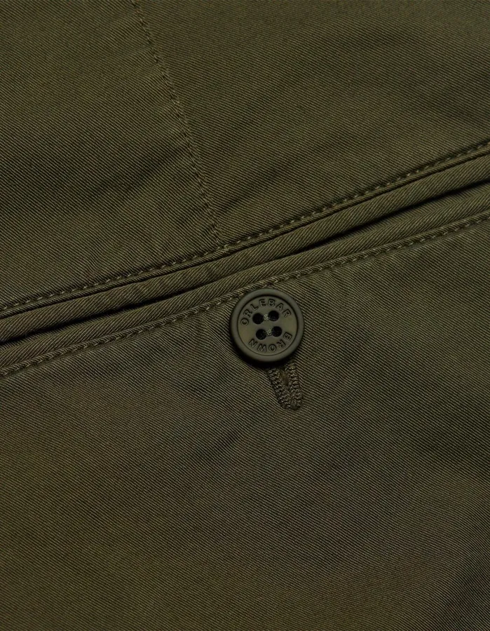 Orlebar Brown Day Shorts Men Bulldog Cotton Twill Palm