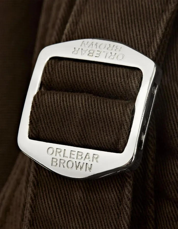 Orlebar Brown Day Shorts Men Bulldog StretchCotton Truffle