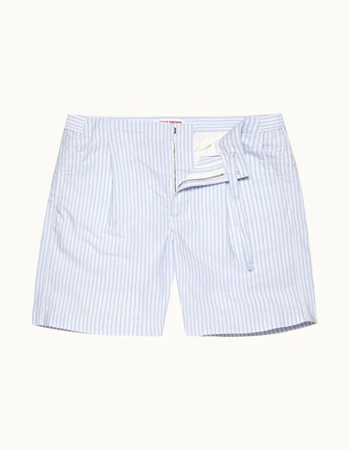 Orlebar Brown Day Shorts Men Hannes Light Island Skywhite