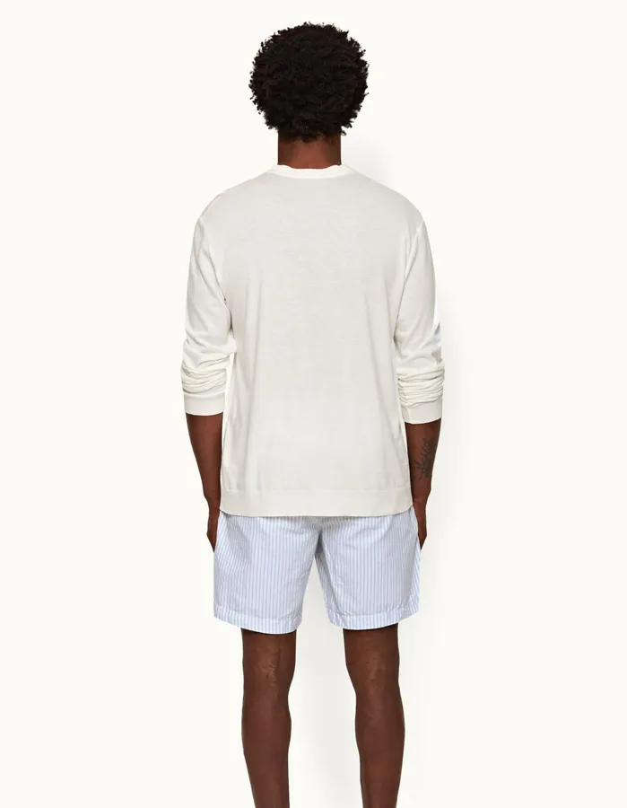 Orlebar Brown Day Shorts Men Hannes Light Island Skywhite