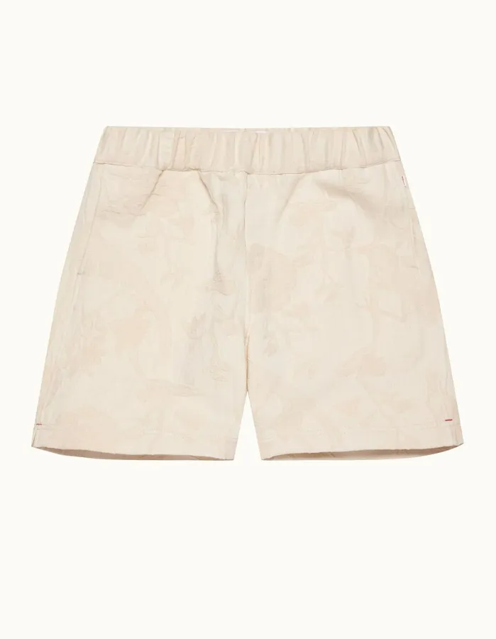 Orlebar Brown Day Shorts Men Louis White Sand