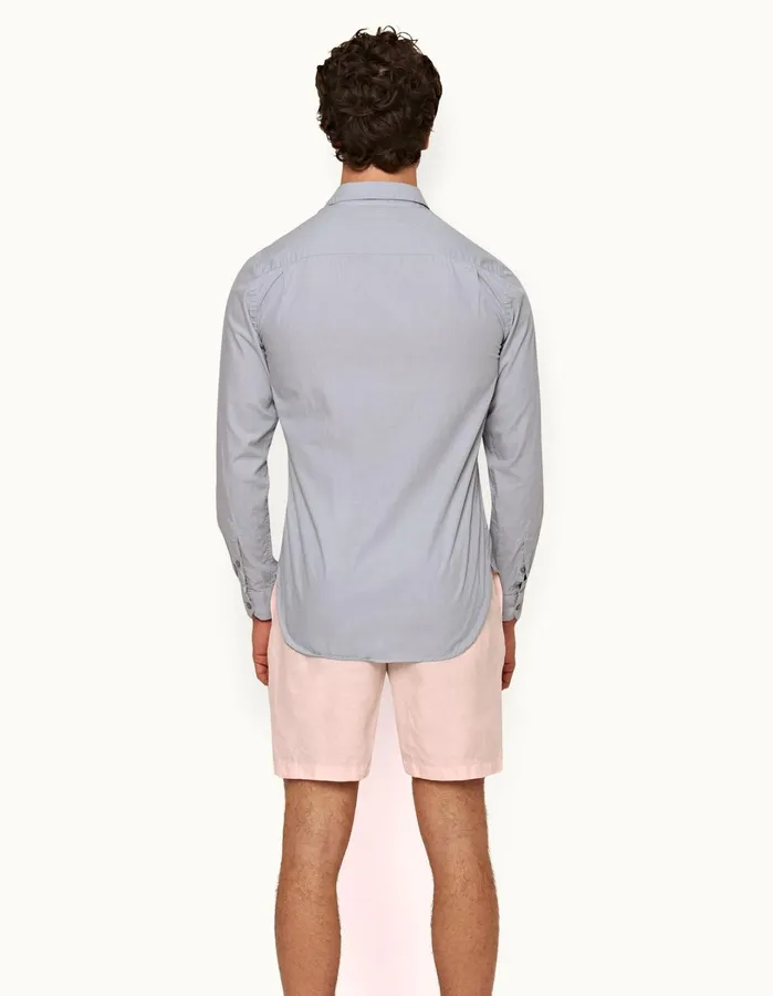 Orlebar Brown Day Shorts Men Norwich Linen Rose