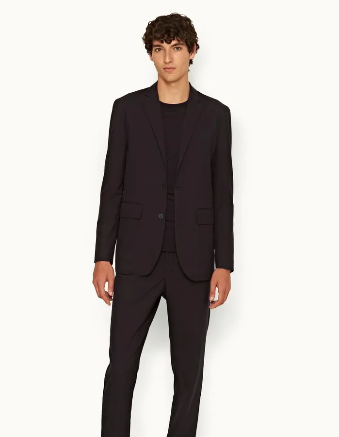 Orlebar Brown Jackets and Outerwear Men Sepher Merino Night Iris
