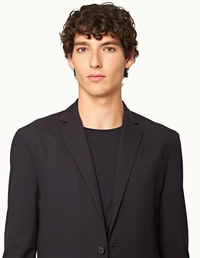 Orlebar Brown Jackets and Outerwear Men Sepher Merino Night Iris