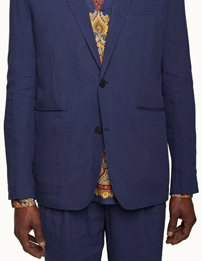 Orlebar Brown Jackets and Outerwear Men Ullock Lagoon Blue