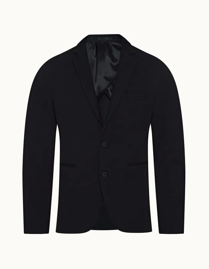 Orlebar Brown Jackets and Outerwear Men Ullock Seersucker Night Iris