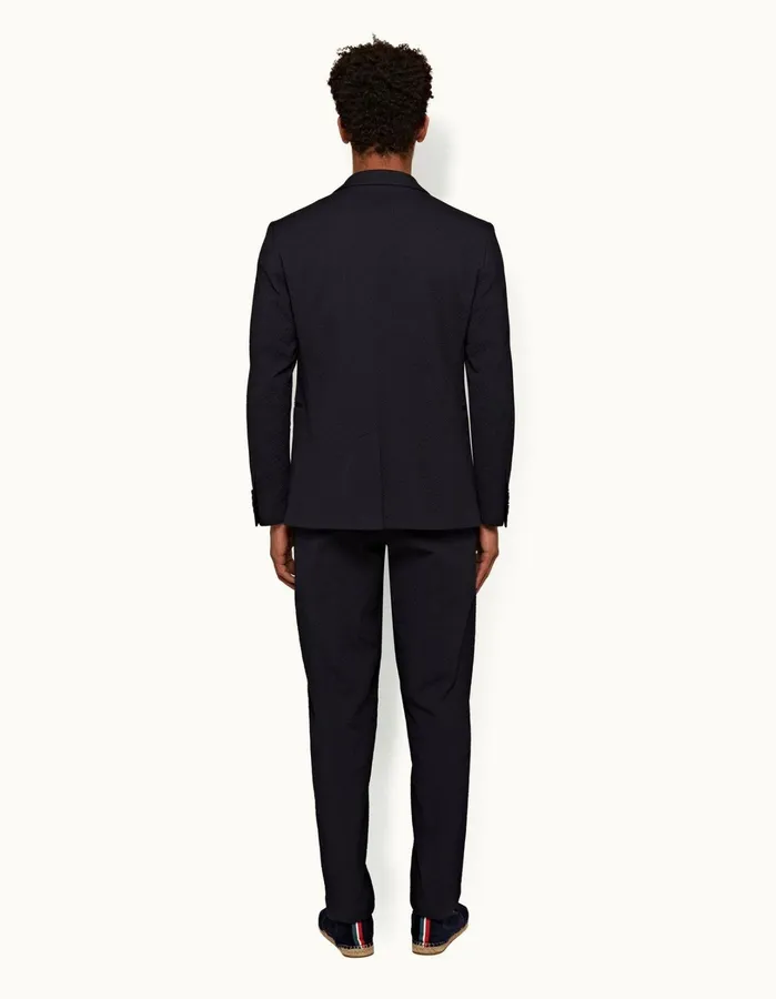 Orlebar Brown Jackets and Outerwear Men Ullock Seersucker Night Iris