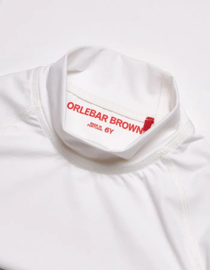 Orlebar Brown Kids Kids Ollie White Sand