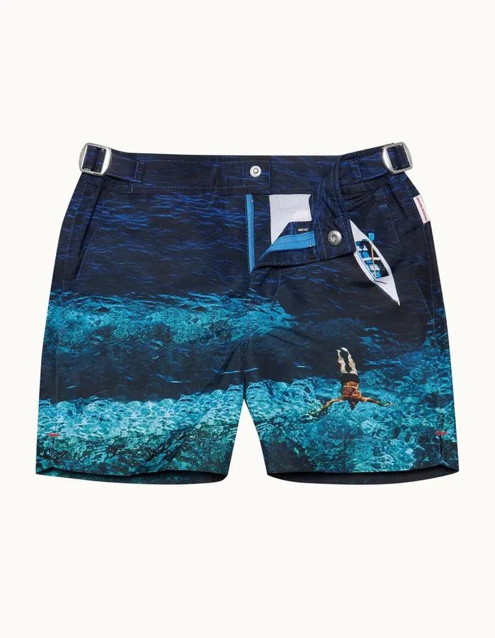 Orlebar Brown Kids Kids Russell Deep Sea