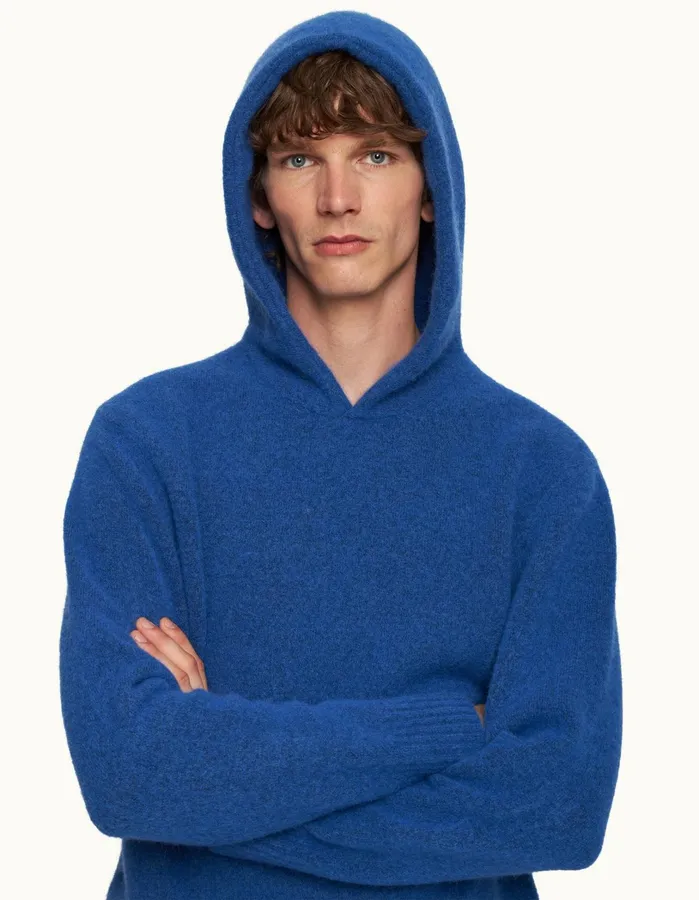 Orlebar Brown Knitwear Men Kirk Alpaca Merino Tidal