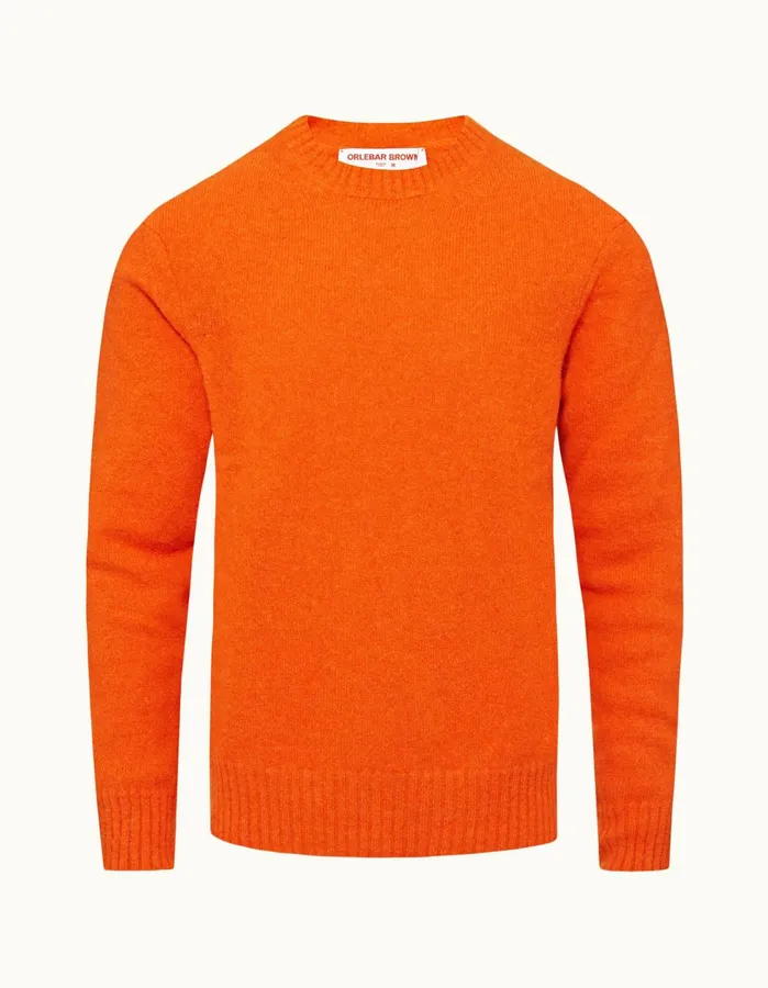 Orlebar Brown Knitwear Men Lorca Alpaca Merino Tiger Lily