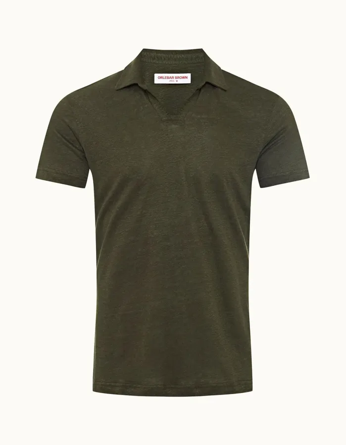 Orlebar Brown Polo Shirts Men Felix Palm