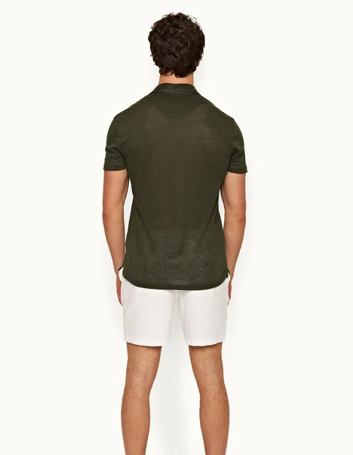 Orlebar Brown Polo Shirts Men Felix Palm