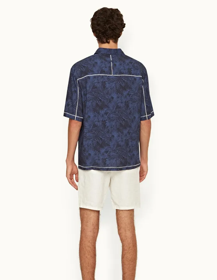 Orlebar Brown Shirts Men Fielder Midnight Navy