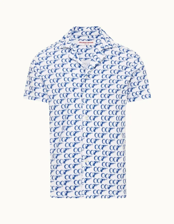 Orlebar Brown Shirts Men Howell 007white