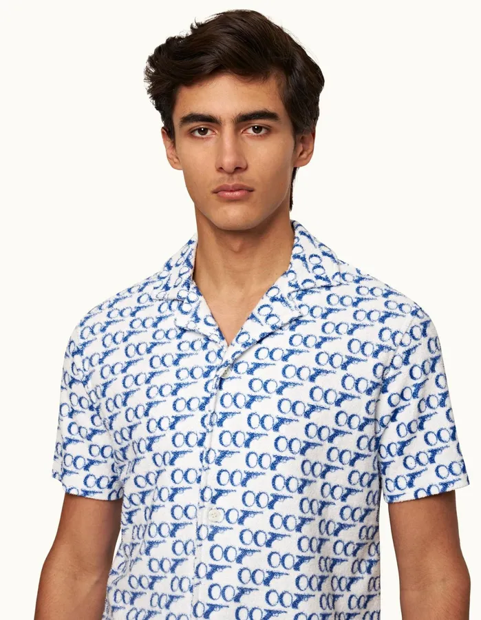 Orlebar Brown Shirts Men Howell 007white
