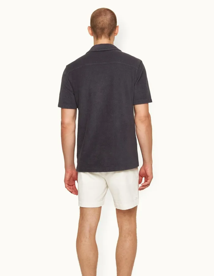 Orlebar Brown Shirts Men Howell Piranha Grey