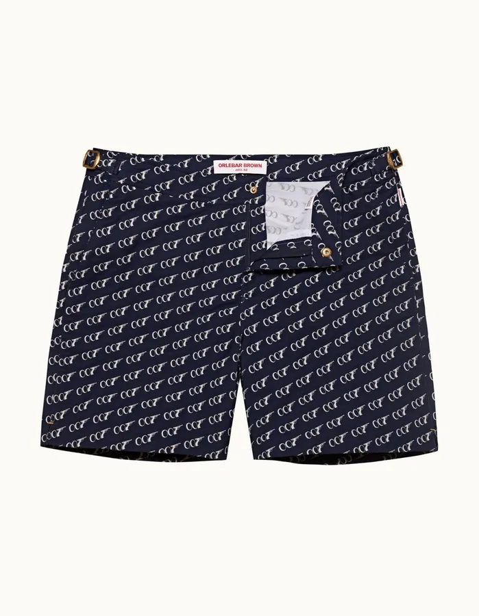 Orlebar Brown Swim Shorts Men Bulldog 007midnight Navy