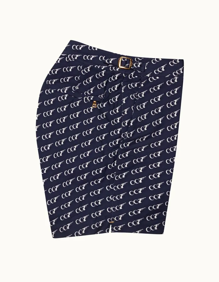 Orlebar Brown Swim Shorts Men Bulldog 007midnight Navy