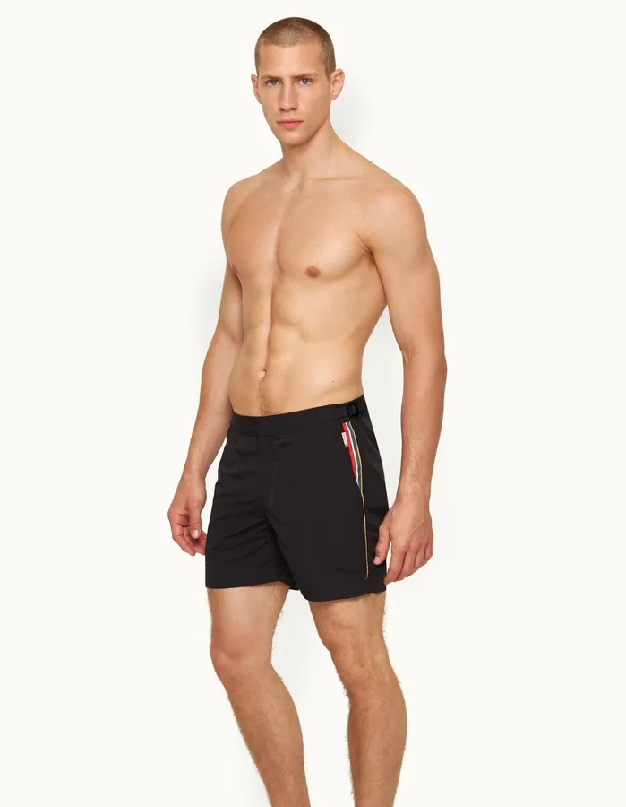 Orlebar Brown Swim Shorts Men Bulldog Black
