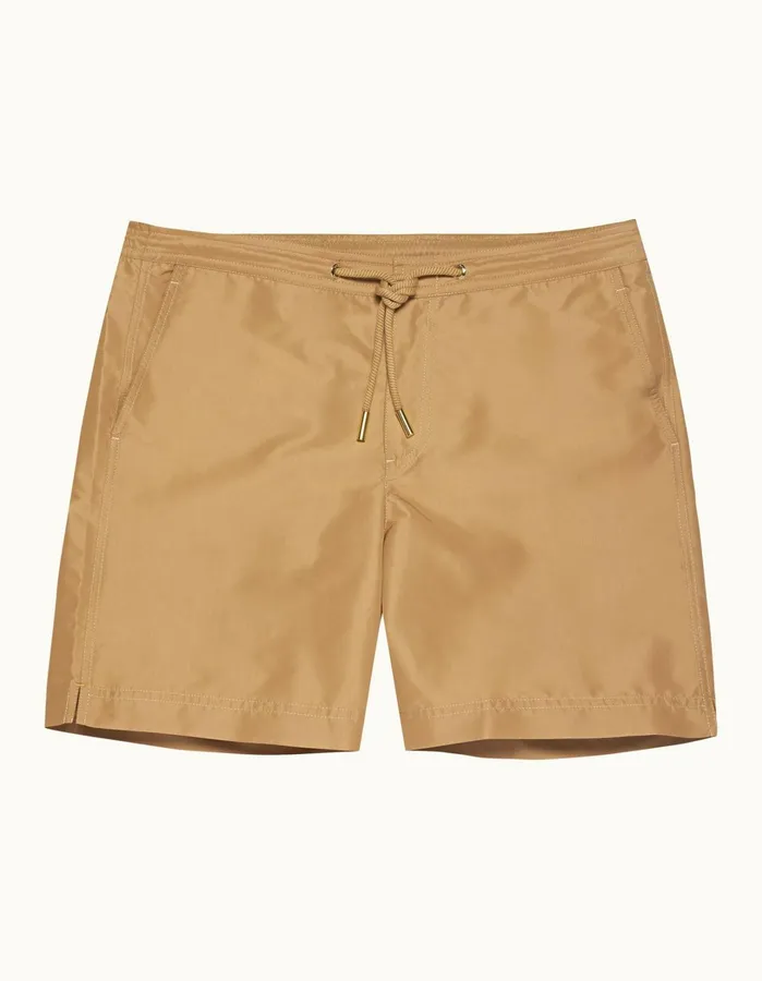 Orlebar Brown Swim Shorts Men Bulldog Drawcord Biscuit